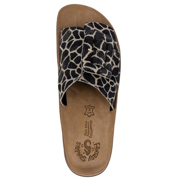 Fantasy Sandals - Vasileia Black Giraffe - Multiple Sizes (NEW W/ BOX) - Picture 2 of 2